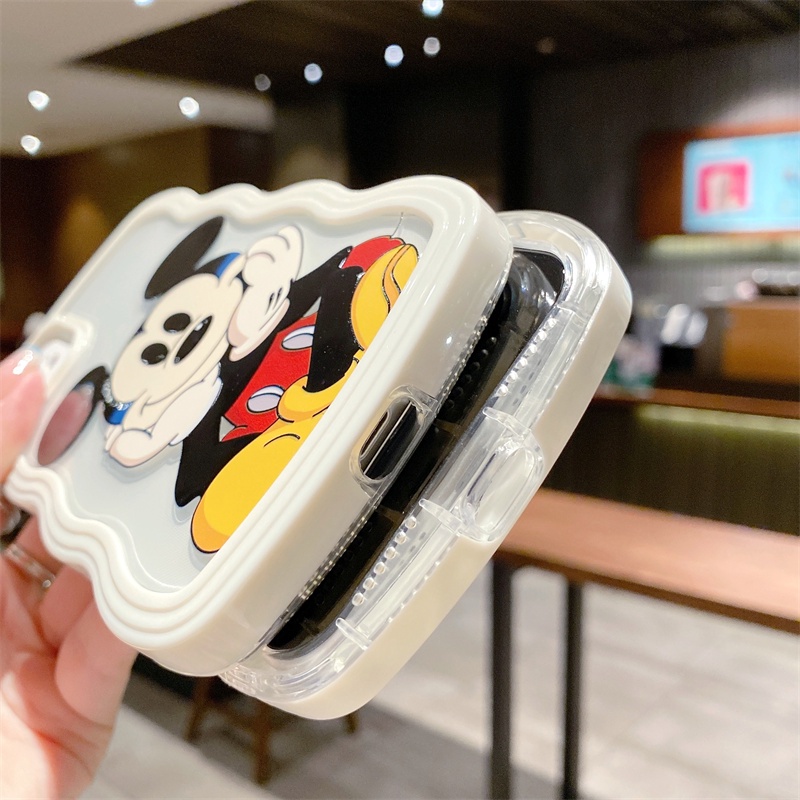 Ốp Điện Thoại Silicon Trong Suốt Họa Tiết Mickey Cho IPHONE 13 13PRO 13 PRO MAX 12 12PRO 12PROMAX 11PRO 11PROMAX X XS XR XSMAX