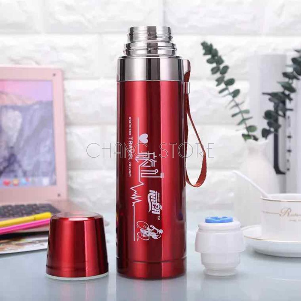 Bình Giữ Nhiệt Cao Cấp Chất Liệu An Toàn Pure Healthy Happy 800ml