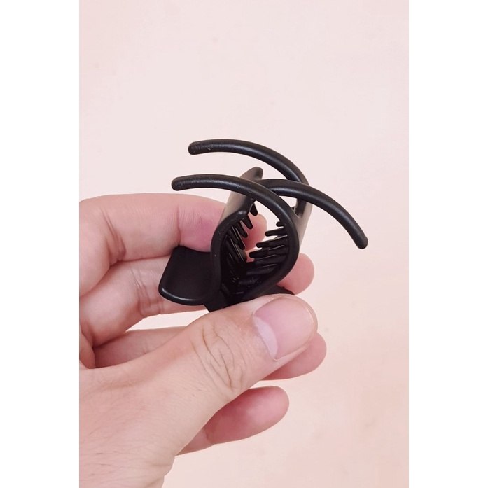 Kẹp tóc càng cua 5 răng / 3 răng nhựa dẻo nhám chống gãy