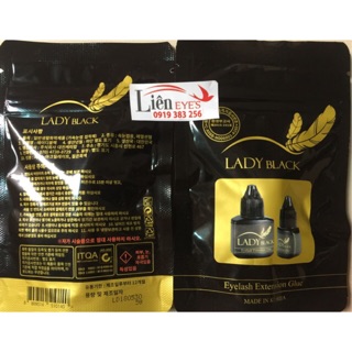 Keo nối mi lady black 5g siêu bền chống nước