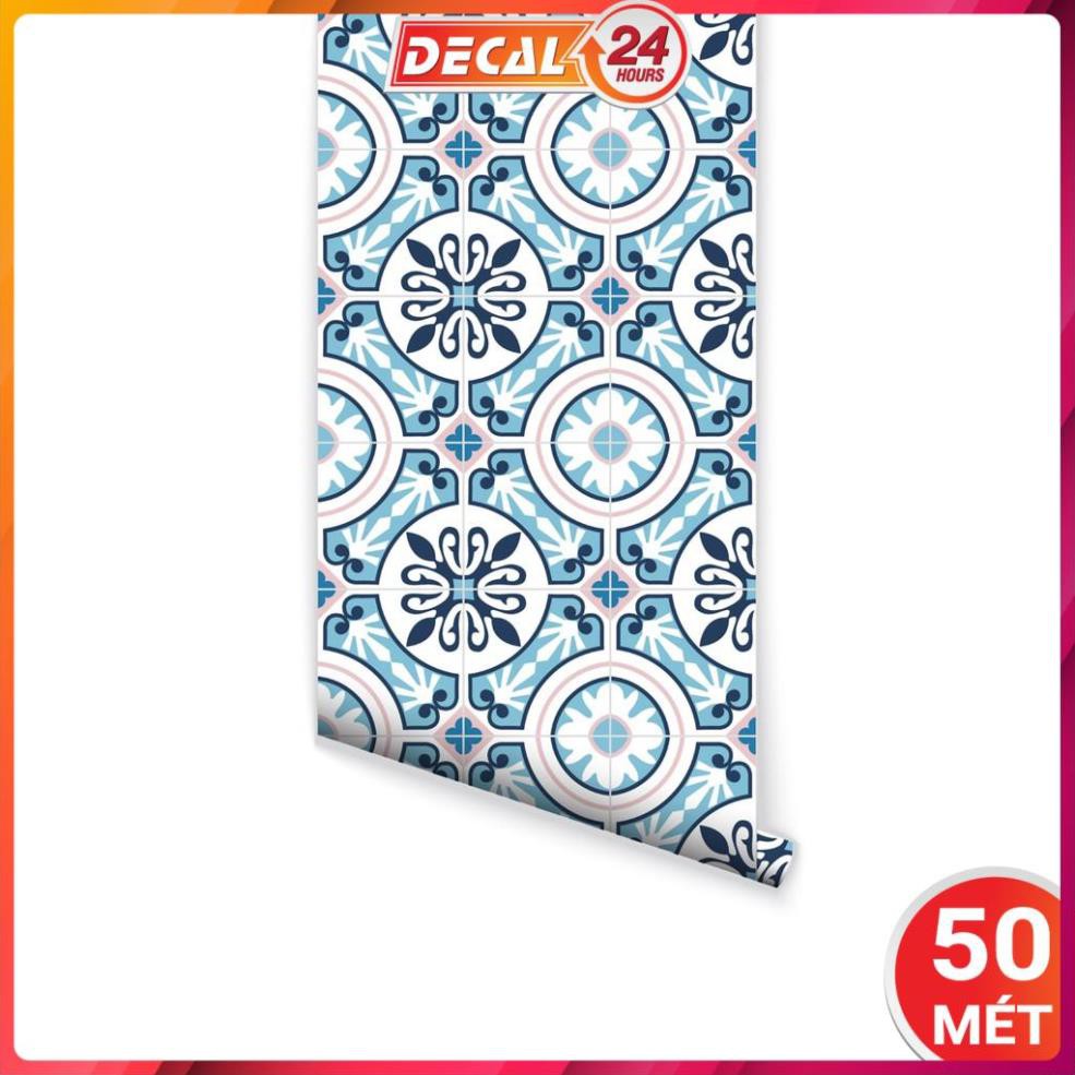 Cuộn 50 mét decal gạch bông đà nẵng DGB-012 - Giá sỉ