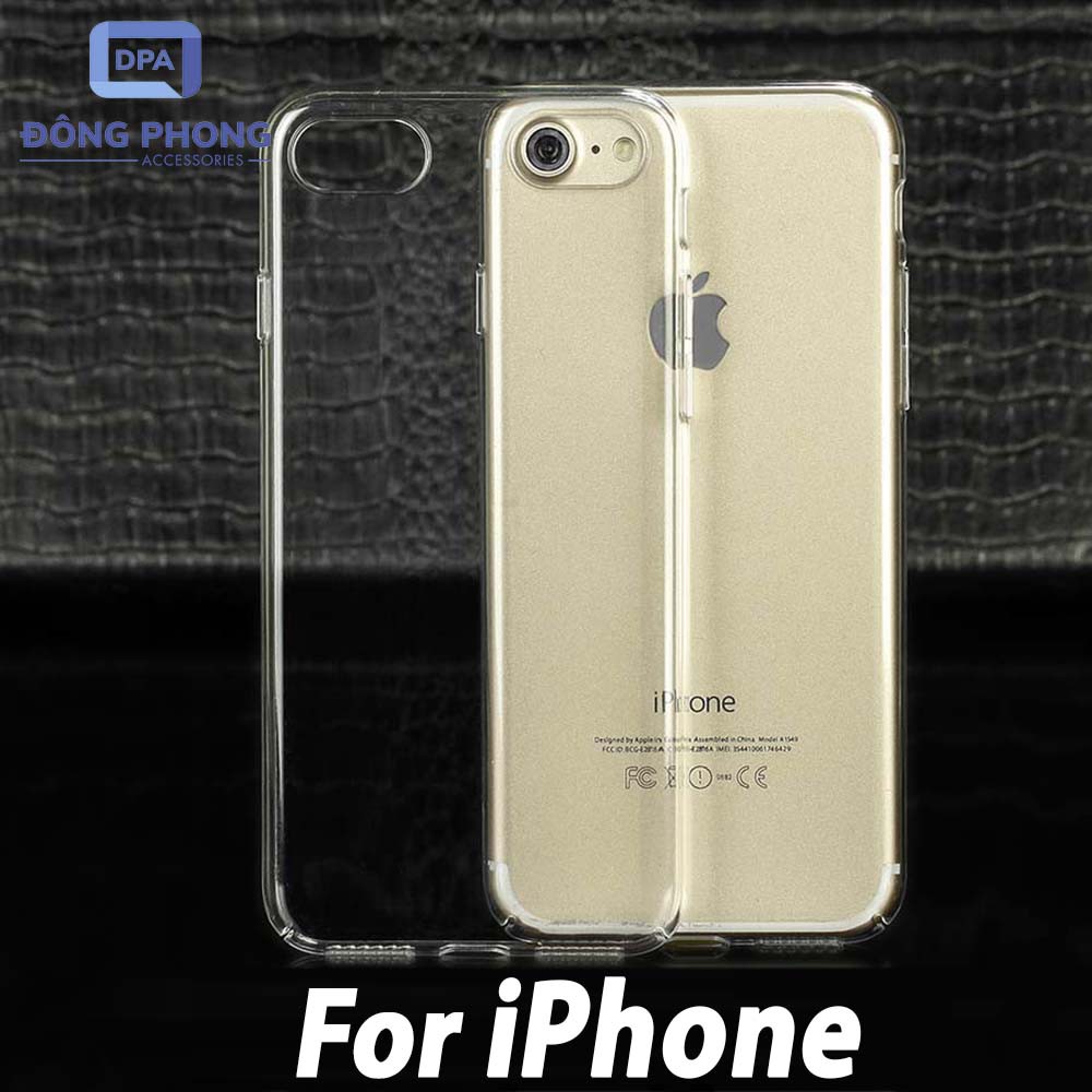 Ốp Lưng Silicon Trong Suốt iPhone