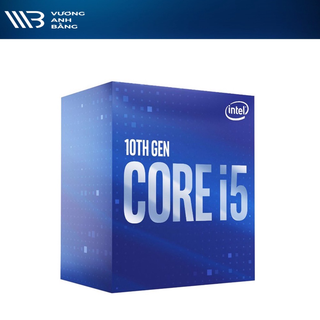 CPU Intel Core i5-10400F Box (dùng card VGA) -hàng chính hãng