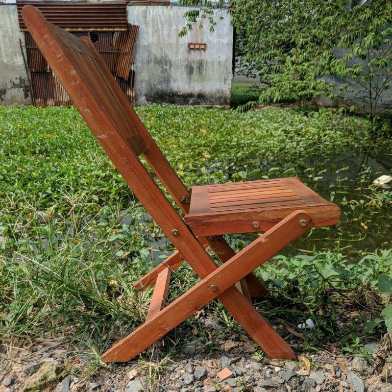 ( Siêu Rẻ) Ghế gỗ mini xếp gọn | BigBuy360 - bigbuy360.vn