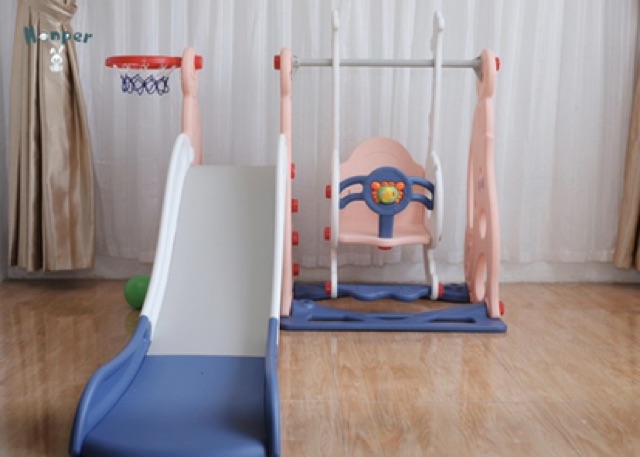 Cầu trượt xích đu