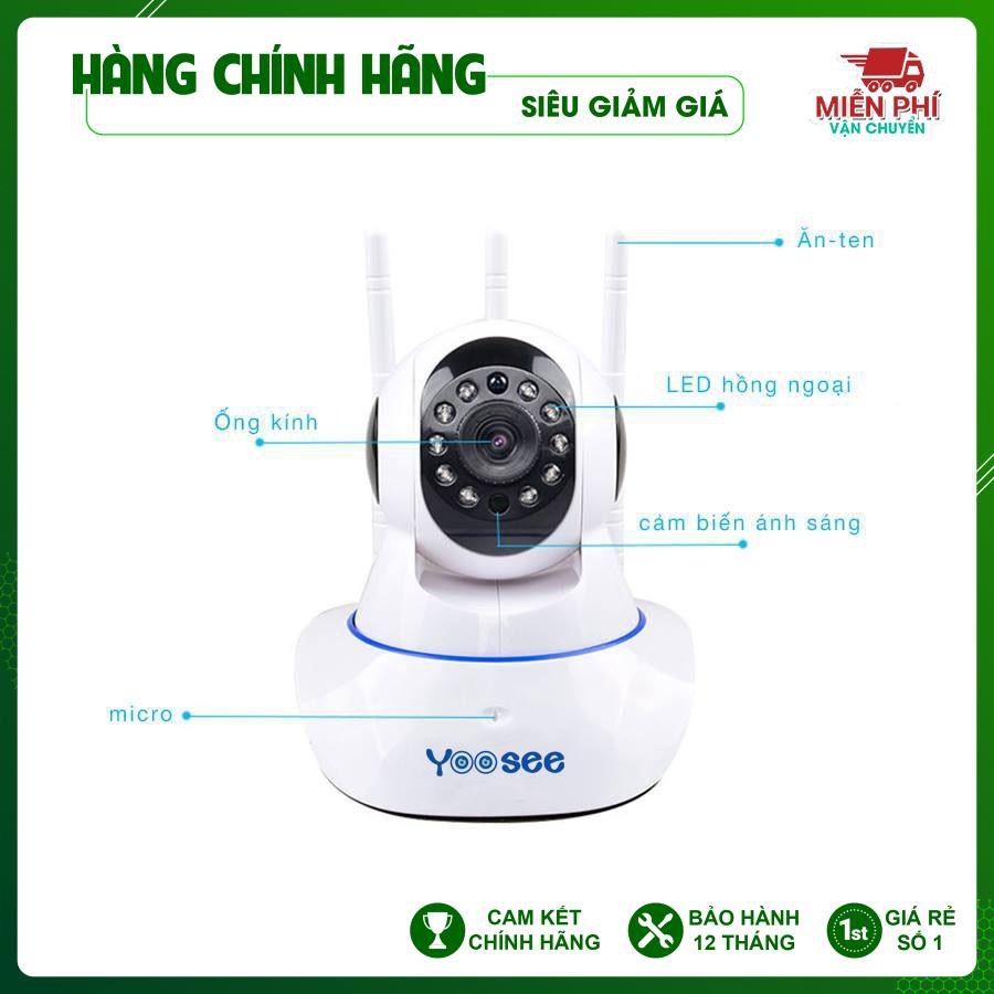 [Giảm Sâu – FreeShip] COMBO CAMERA + THẺ NHỚ | CAMERE IP YOOSEE 720P + THẺ NHỚ 32GB