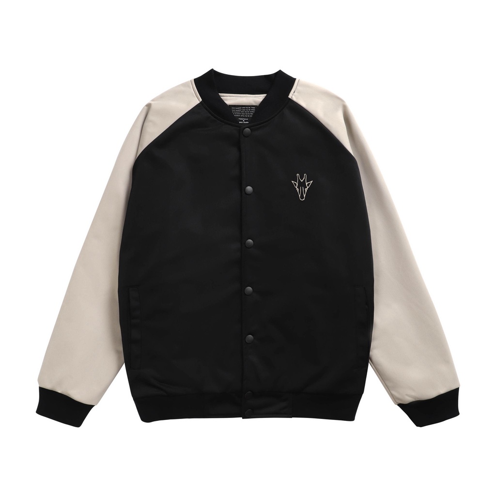 Áo Khoác GR OVERSIZE TRICOT VARSITY JACKET