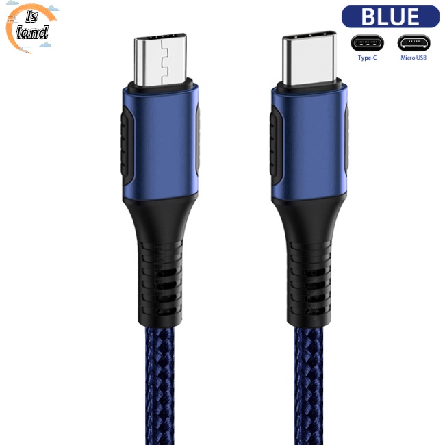 Dây Cáp Sạc Nhanh Chuyển Đổi Dữ Liệu Loại C Sang Micro Usb Pd Otg Có Chức Năng Tương Thích