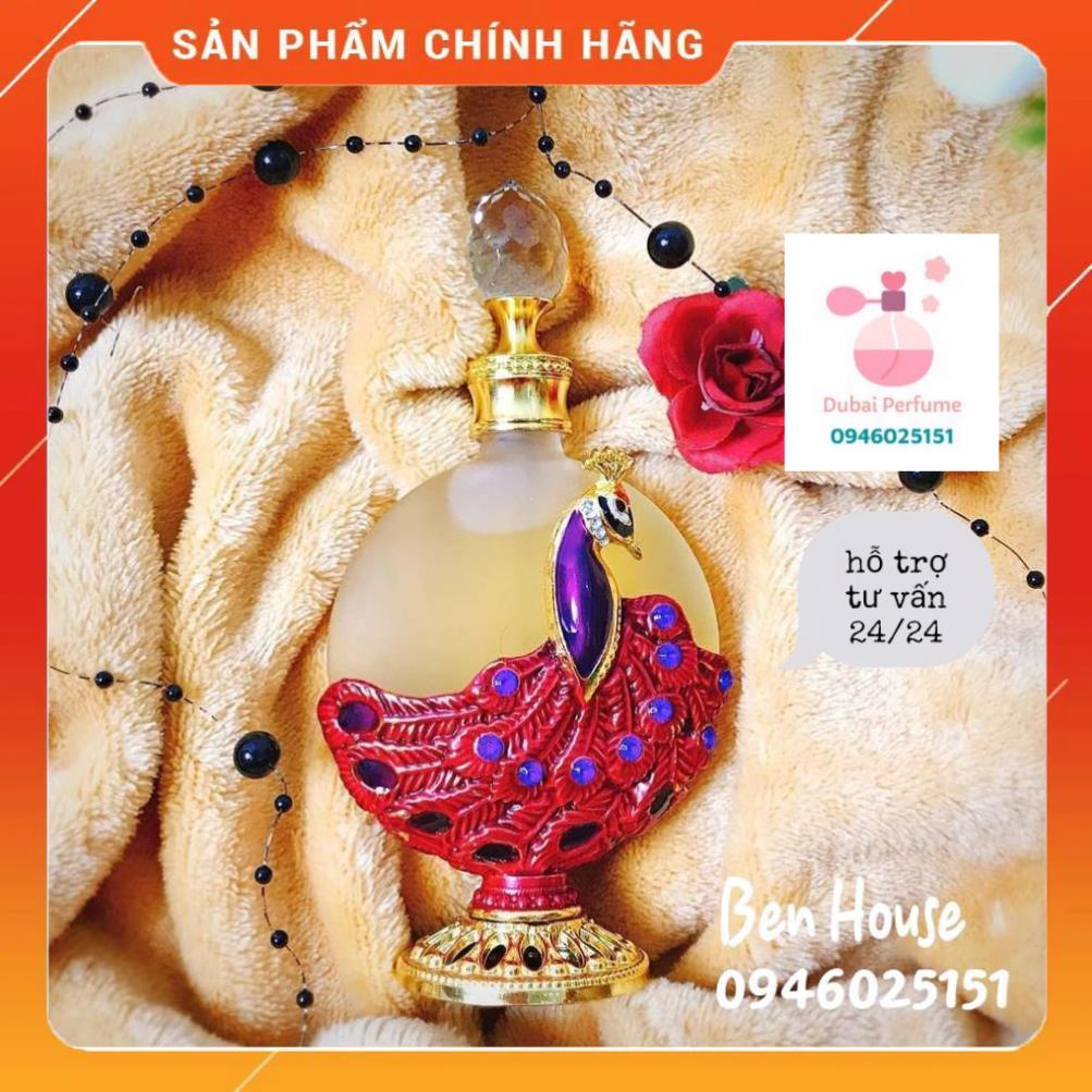Tinh Dầu Nước Hoa Dubai Phượng Hoàng Đỏ ( Công Đỏ) Cho Nữ 35ml Thơm Ngọt Sang Quyến Rũ