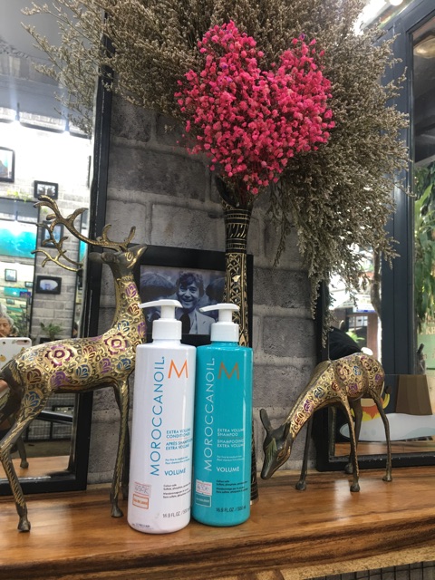 Cặp gội ,xả moroccanoil ( làm tăng phồng tóc)