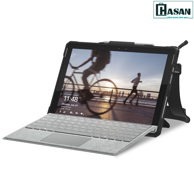Ốp Lưng Microsoft Surface Pro 7/6/5/4 chính hãng UAG dòng Plasma Có Dây Đeo Vai Và Tay