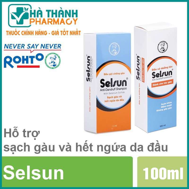 DẦU GỘI TRỊ GÀU SELSUN