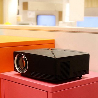 🔧C80 Portable Led Mini Projector,Hdmi Usb Projector(Us Plug)Basic