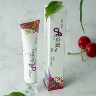 Kem Dưỡng Giảm Mụn, Thâm LOHAJIN Azulene Acne Cream Hàn Quốc 30ml