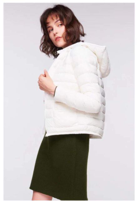 Áo phao lông vũ Cache