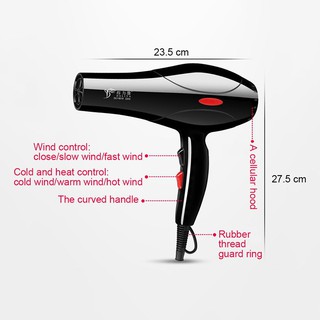 Máy Sấy Tóc 2200W Us Plug Us