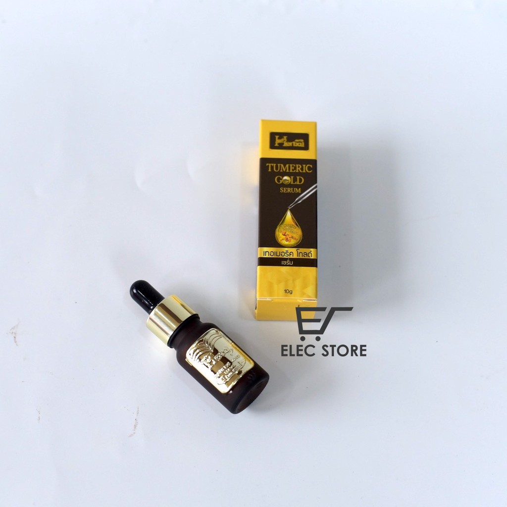 Serum giảm mụn tinh chất nghệ vàng HERBAL 10ml Thái Lan