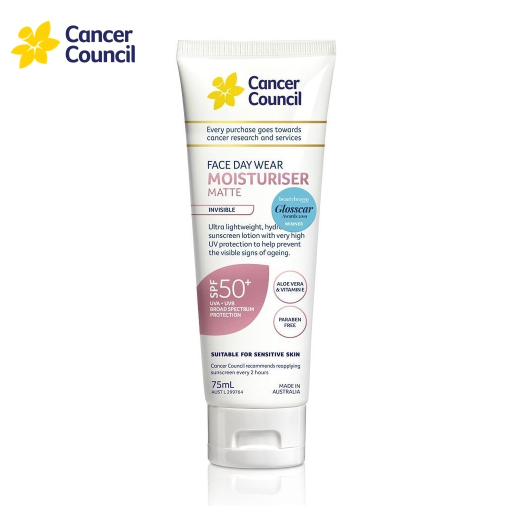 Kem chống nắng Cancer Council Face Day Moisturizer Matte