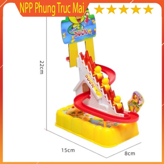 Đồ Chơi Cầu Trượt Vịt Vàng Leo Thang Siêu Dễ Thương Cho Bé Vui Chơi Giải Trí - Shop Bố Mốc NPP Phung Truc Mai