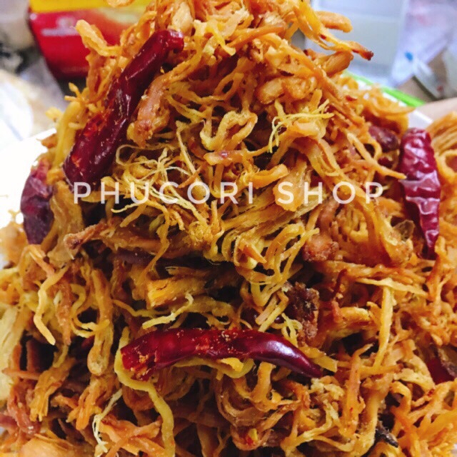 Khô gà xé cay dai ngon 500g