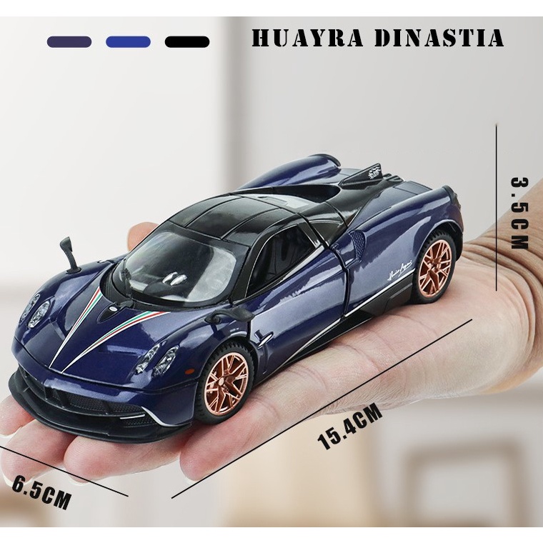 Mô hình siêu xe kim loại Pagani Huayra Dinastia tỷ lệ 1:32