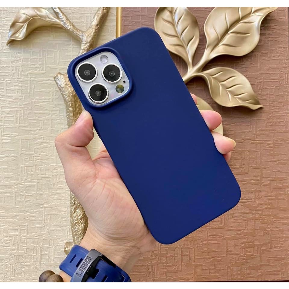 Ốp lưng Memumi silicon chống bẩn iPhone 13, 13 Pro, 13 pro Max dẻo màu chống bám bẩn dễ lau chùi chính hãng