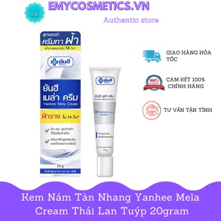 Kem chuyên nám tàn nhang yanhee mela cream tuýp 20gram thái lan