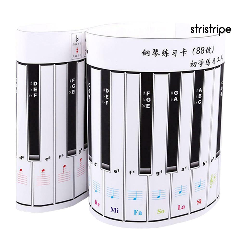 Thẻ luyện bàn phím piano 88 phím chống thấm nước