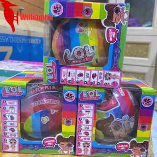 LOL SURPRISE Mô hình búp bê mắt cầu vồng 10cm