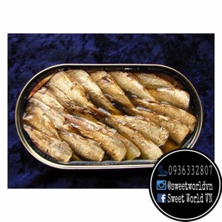 Cá trích ngâm dầu Cahpa (245g) - Nga