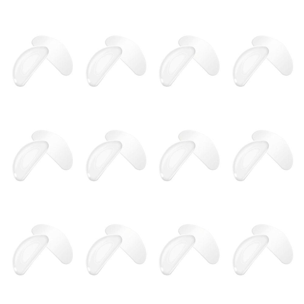 Bộ 12 Miếng Đệm Mũi Mắt Kính Bằng Silicon Mềm Dày 1.5mm JP5 Chống Trượt