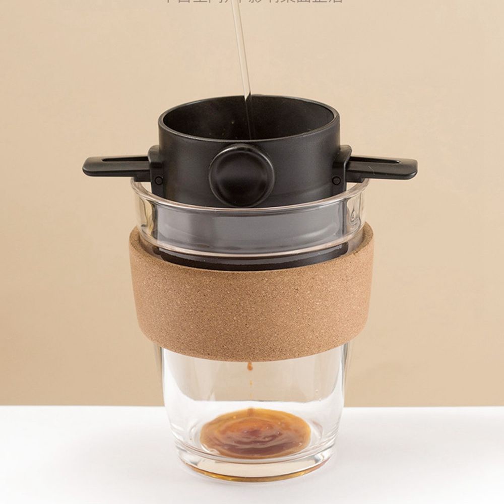 Giá đỡ lọc cà phê bằng thép không gỉ có thể gập lại tiện dụng