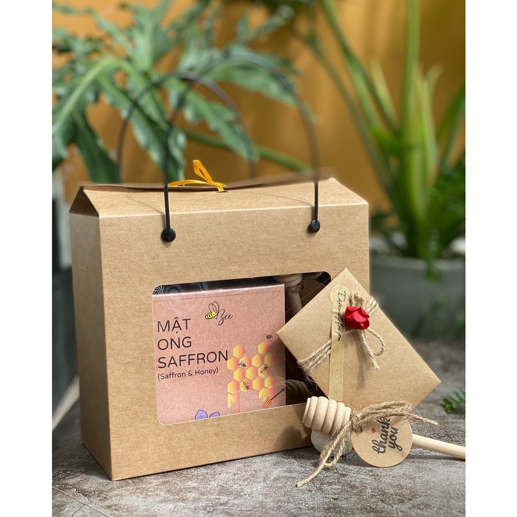 Hộp quà tặng giấy Kraft Beebeauty - số 3
