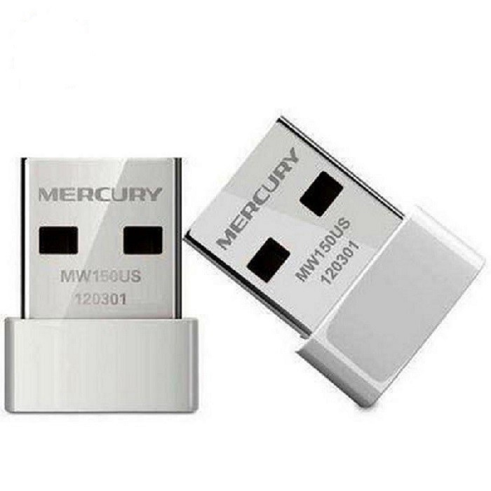 Bộ phát wifi không dây Mercusys MW150US chuẩn N 150Mbps, dạng USB mini. Chính hãng, BH 24 tháng