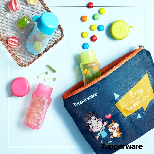 Bình nước Tupperware Eco Bottle 90ml - Màu ngẫu nhiên