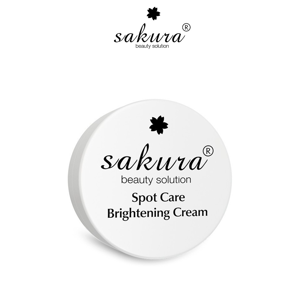 [Mã INCU20 giảm 20K đơn 150K] Kem dưỡng da trắng sáng Sakura Spots Care Brightening Cream mờ nám sạm 10g
