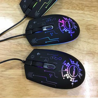 Chuột máy tính led TOMATO S105 dáng gaming cực đẹp