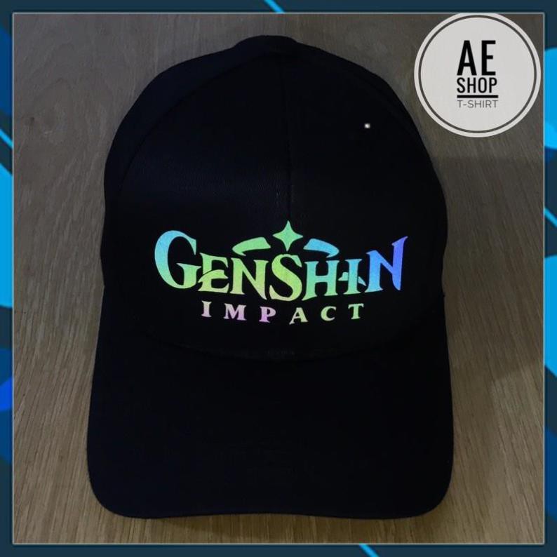 HOT SALE- Nón In Logo Game Genshin Impact có hiệu ứng phản quang