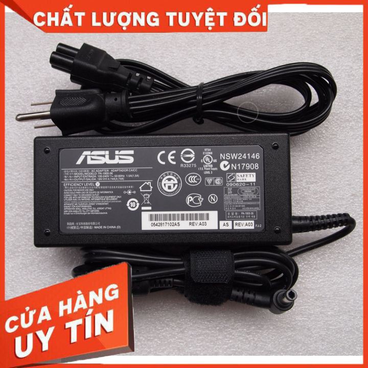 [Xả Kho] Cục Sạc Máy Tính Asus  19V 4.74A- Bảo Hành 1 Đổi 1 Trong 12 Tháng