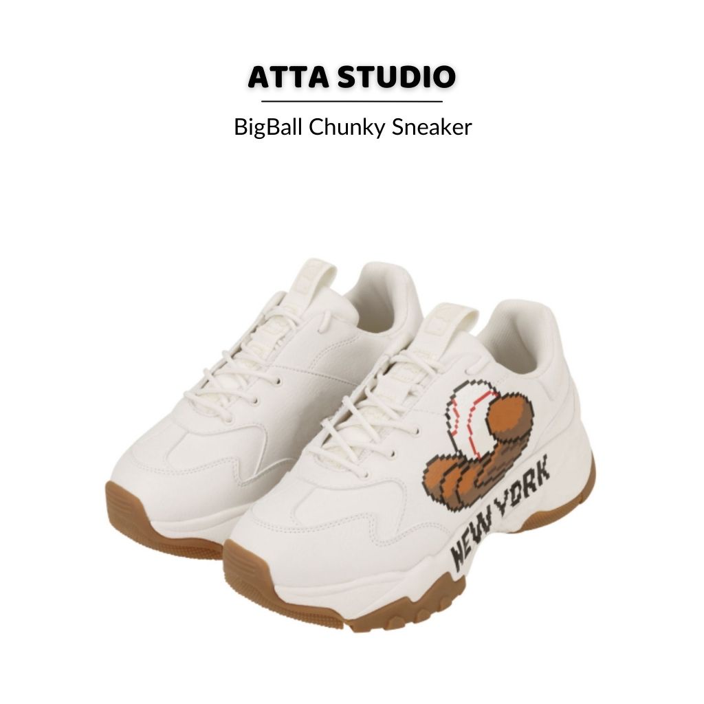 [Fullbox + BH] Giày 𝗠𝗟𝗕 Logo bóng chày, giày ny đế nâu tăng chiều cao, sneaker nam nữ thời trang unisex bảo hành 6 tháng | BigBuy360 - bigbuy360.vn