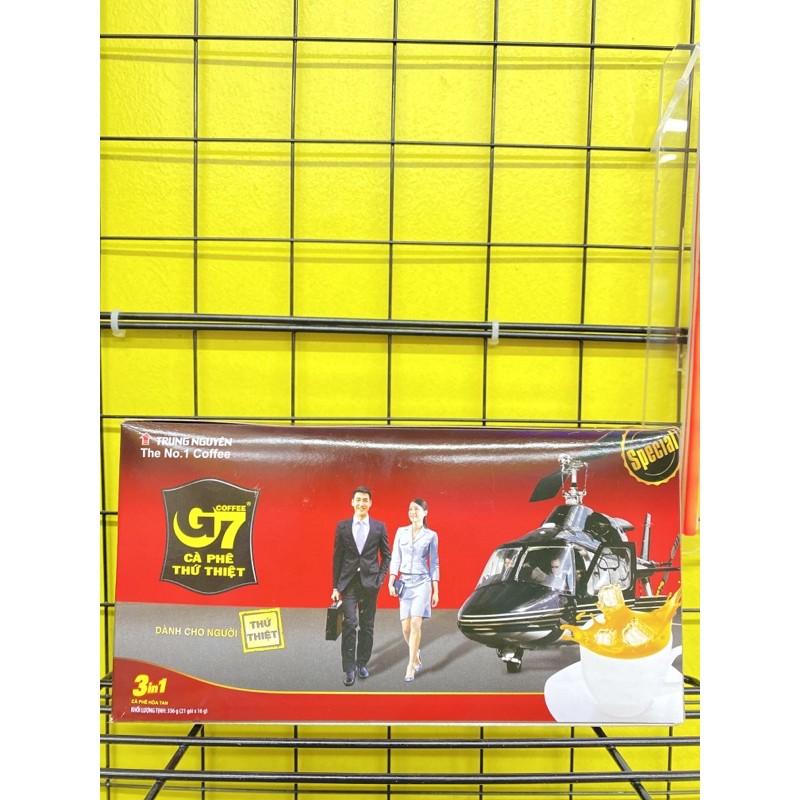 Cà phê sữa hoà tan G7 3in1 336g (21 gói x 16g)