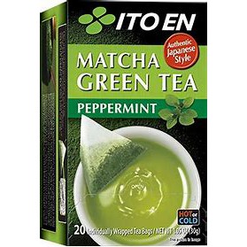 Trà Xanh Matcha Gừng hiệu Itoen - Trà xanh số 1 Nhật Bản 30g-20túi
