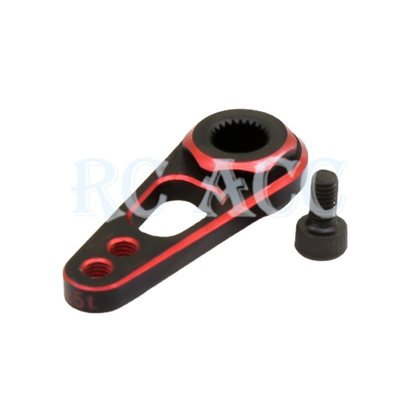 Thanh Servo 25T Bằng Hợp Kim Nhôm Cho Xe Điều Khiển 1/10 Traxxas TRX4 Axial SCX10 90046 D90 CC01 Recat