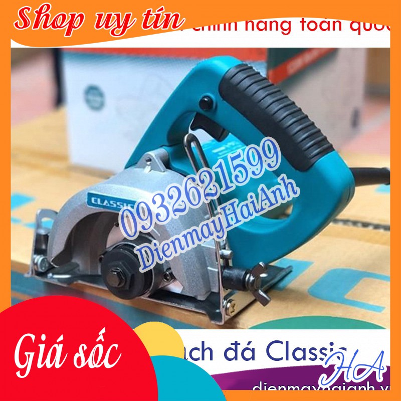 Máy cắt gạch bằng tay Classic 7120 chính hãng, công suất 1230W, công nghệ Nhật Bản, động cơ dây đồng. BH 6 tháng