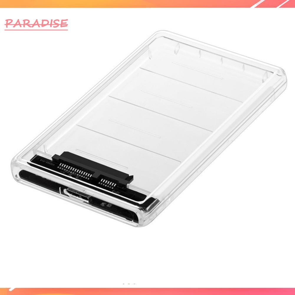 Hộp Đựng Ổ Cứng Trong Suốt 2.5 Inch Hdd Ssd Sata Sang Usb 3.0 | BigBuy360 - bigbuy360.vn