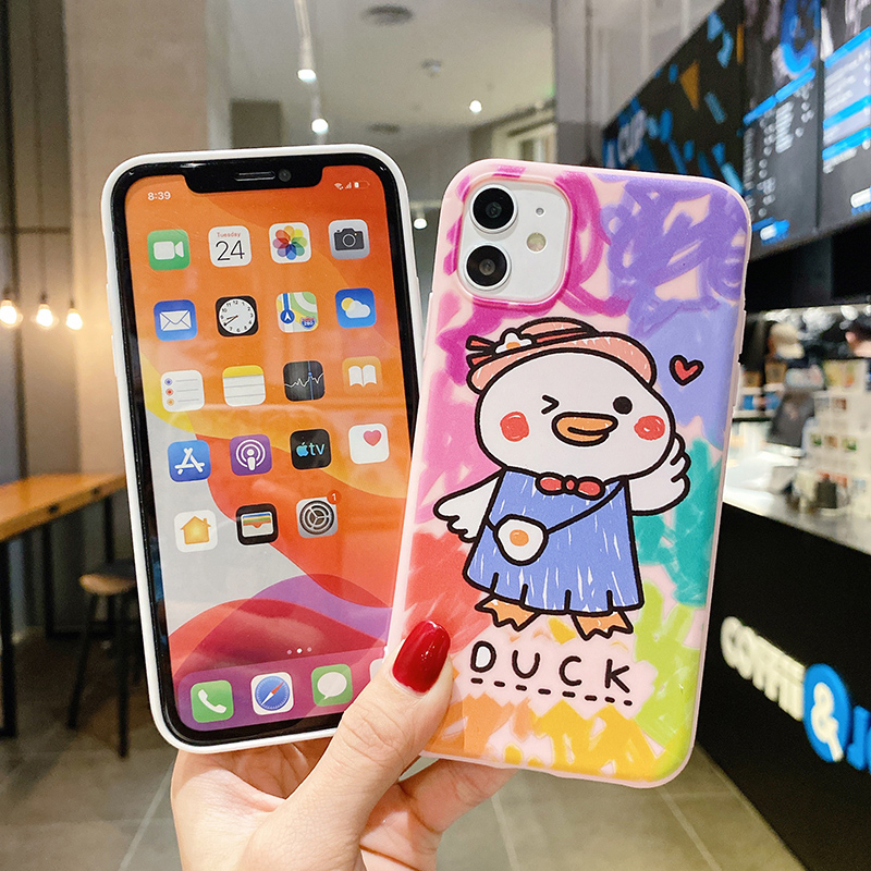 Ốp điện thoại in hoạt hình dành cho iphone x 7/8 / 7plus / 8plus / x / xs / xsmax / 11 | BigBuy360 - bigbuy360.vn