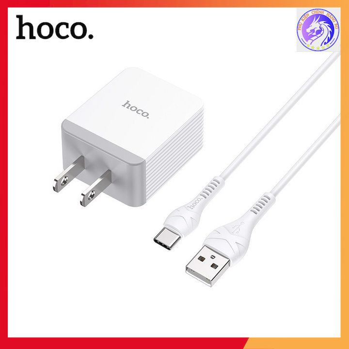 Bộ Sạc Nhanh 1 Cổng USB Type-C 3.0A Hoco DC03 - Dài 1.0M