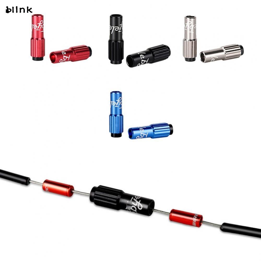 Set 2 Đầu Nối Dây Phanh Xe Đạp Bằng Hợp Kim Nhôm