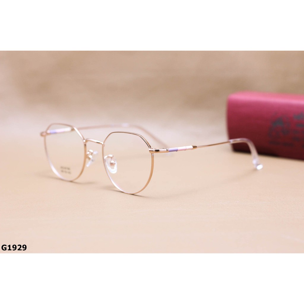 Gọng Kính Cận Hợp Kim Shady Unisex G1929 (Nhiều Màu)