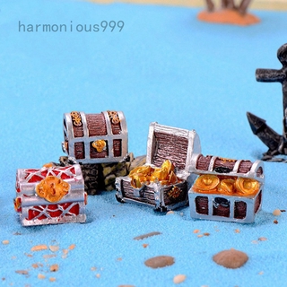 1 Hộp Kho Báu Mini Trang Trí Bể Cá Harmonious999